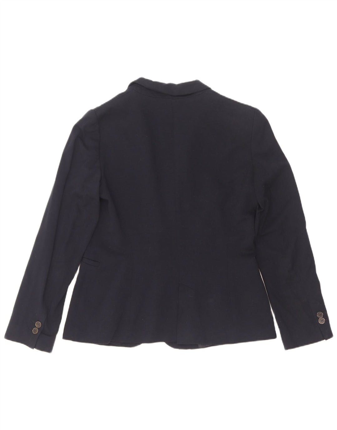 Zara Dame 1 Knap Blazer Jacket UK 12 Medium Navy Blue
