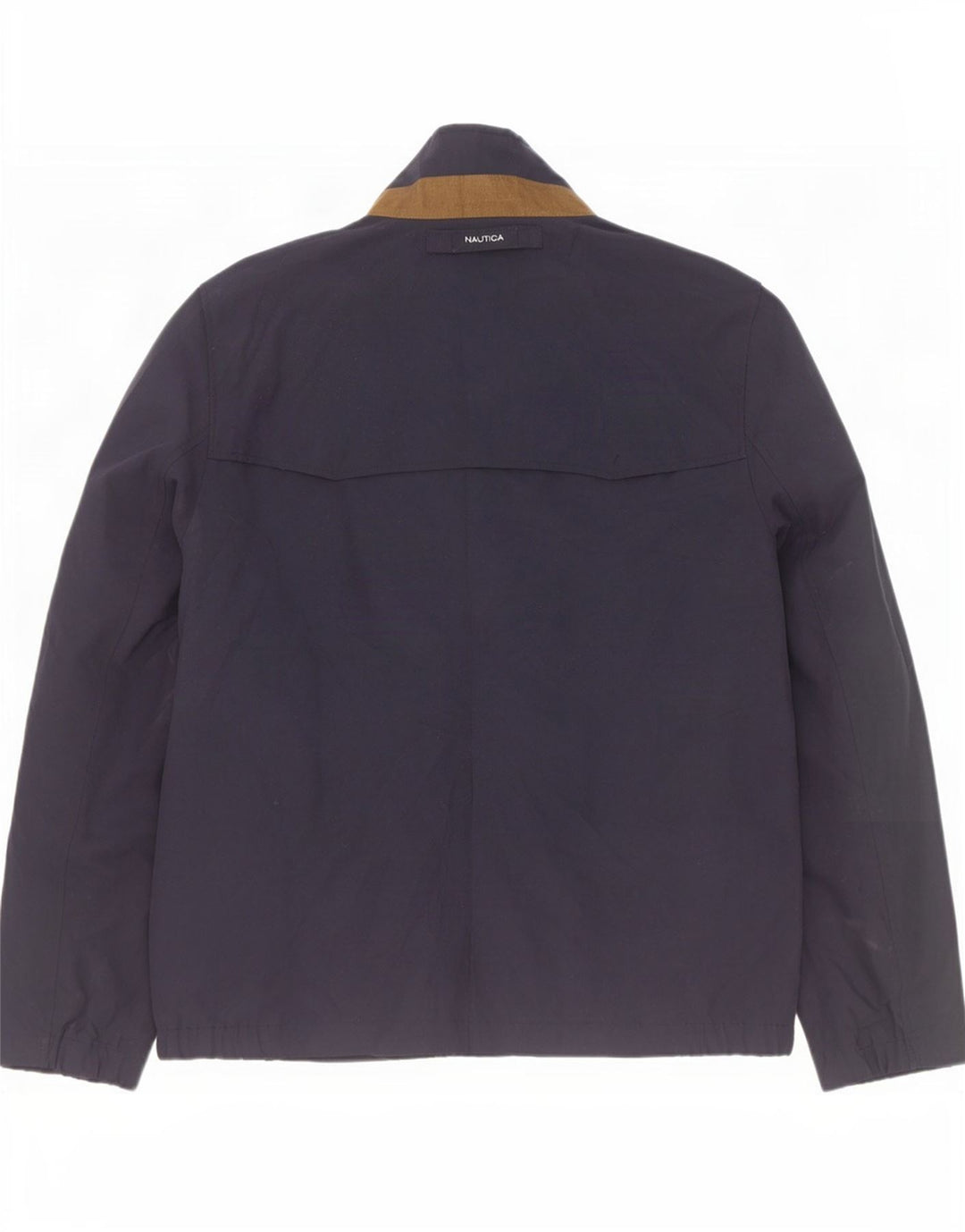 Nautica Herre Bomber Jacket UK 40 Large Navy Blue Polyester
