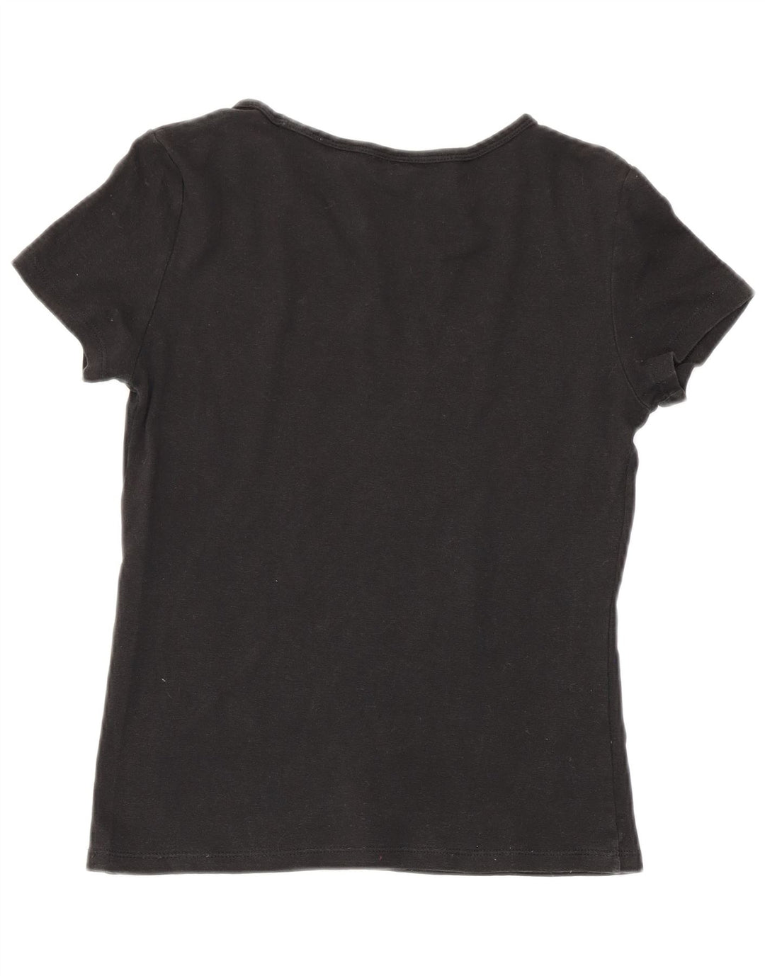 Levi's Dame T-Shirt Top UK 8 Lille Sort