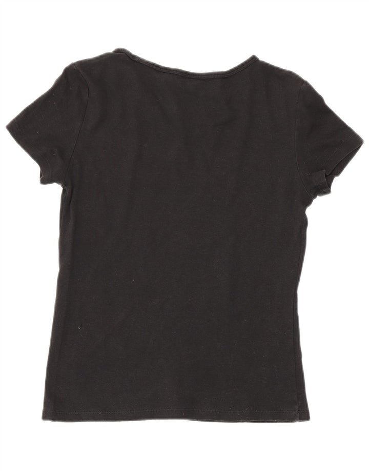 Levi's Dame T-Shirt Top UK 8 Lille Sort