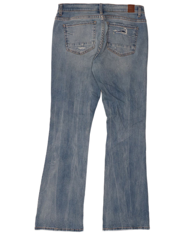 BKE Dame Payton Bootcut Jeans W30 L33.5 Blå Bomuld