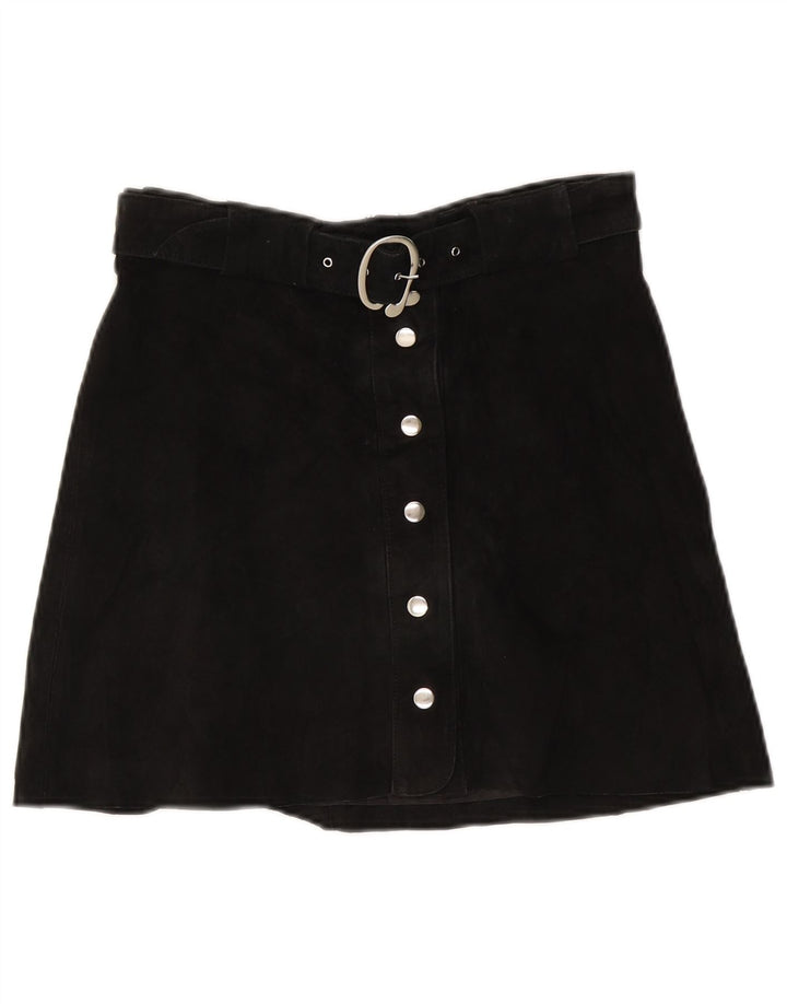 Zara Dame Mini-nederdel Medium W28 Sort