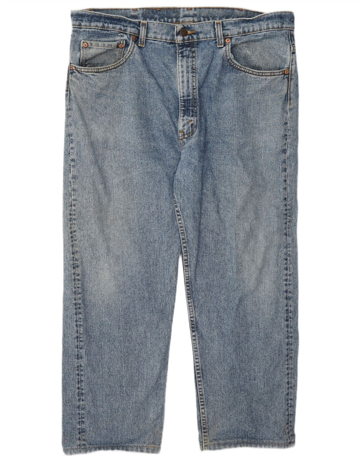 Levi's Herre 505 Straight Jeans W40 L26 Blå Bomuld