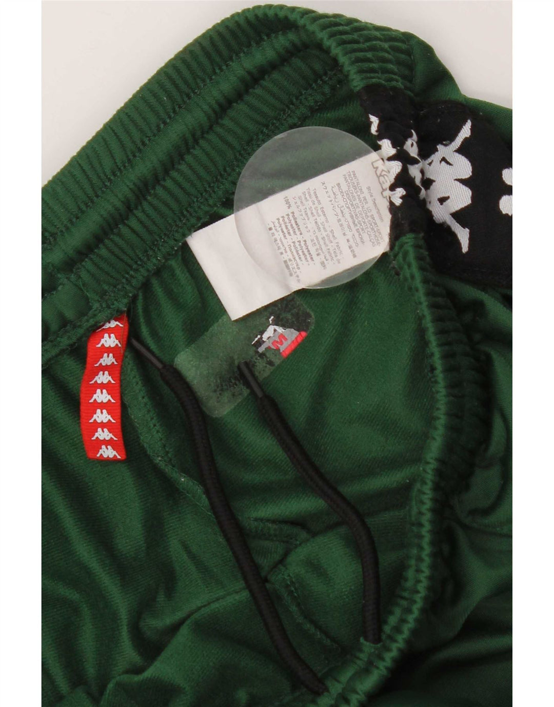 Kappa Herre grafisk træningsdragt Bukser Medium Grøn Colourblock Polyester