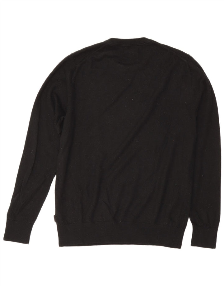 Calvin Klein dame sweater med rund hals DK 16 Stor sort uld