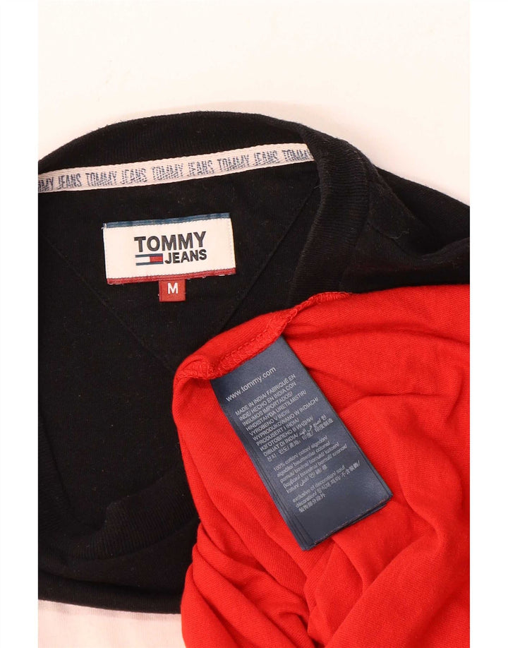 Tommy Hilfiger Herre grafisk T-shirt Top Medium Flerfarvet Colourblock