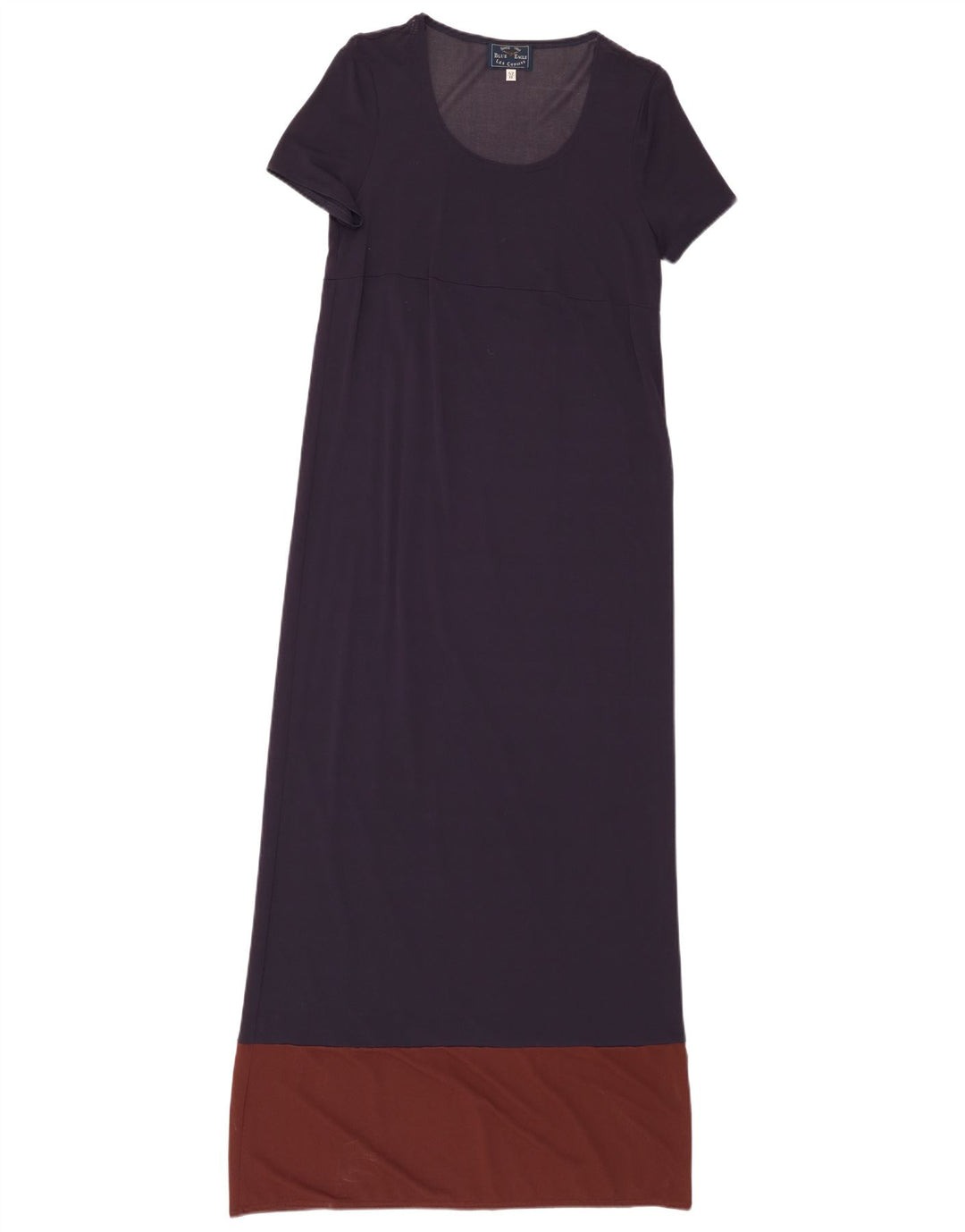 Les Copains Dame Blue Eagle Maxikjole IT 42 Medium Navy Colourblock