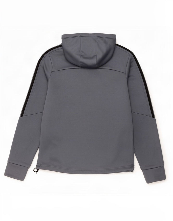 Adidas Herre Climawarm Hættetrøje med lynlås mellemblå polyester