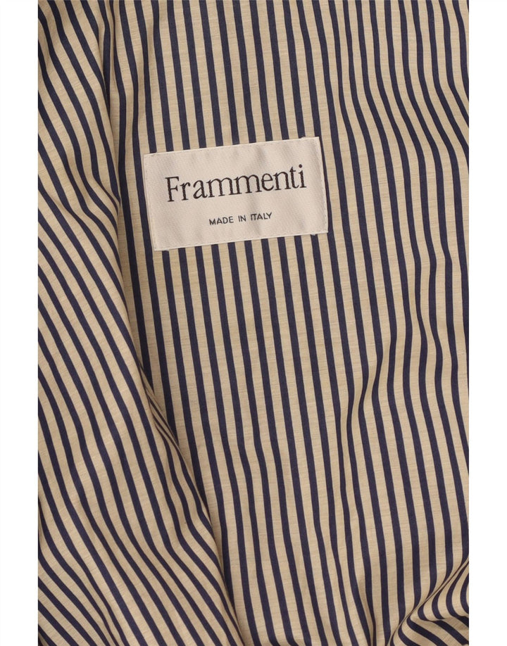 Framménti Dame Oversized Overfrakke UK 18 XL Navy Blue