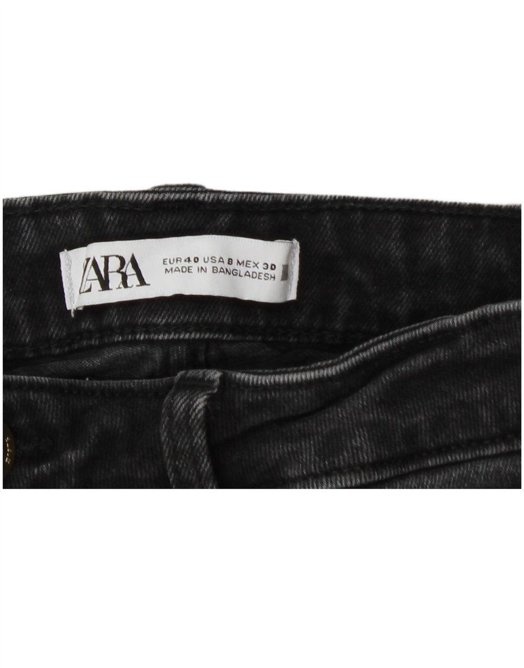 Zara Dame Skinny Jeans EU 40 Medium W30 L27 Grå