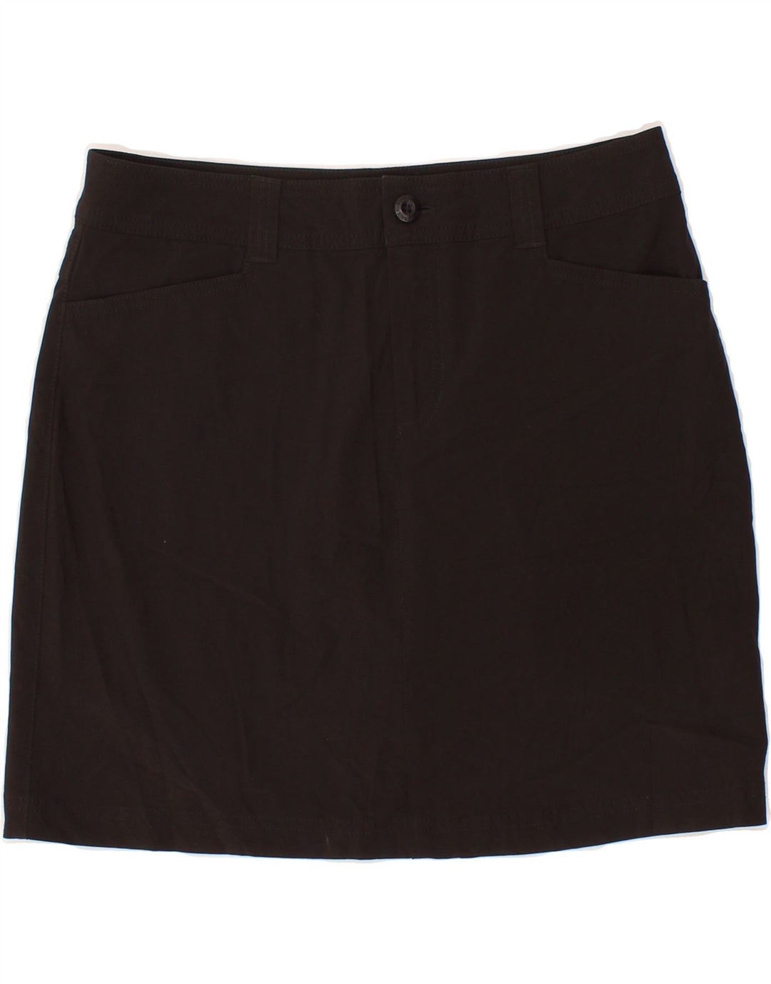 EDDIE BAUER Womens Mini Skirt US 6 Medium W30  Black Polyester Vintage Eddie Bauer and Second-Hand Eddie Bauer from Messina Hembry 