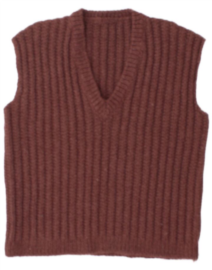 Vintage herrevest tanktop stor brun