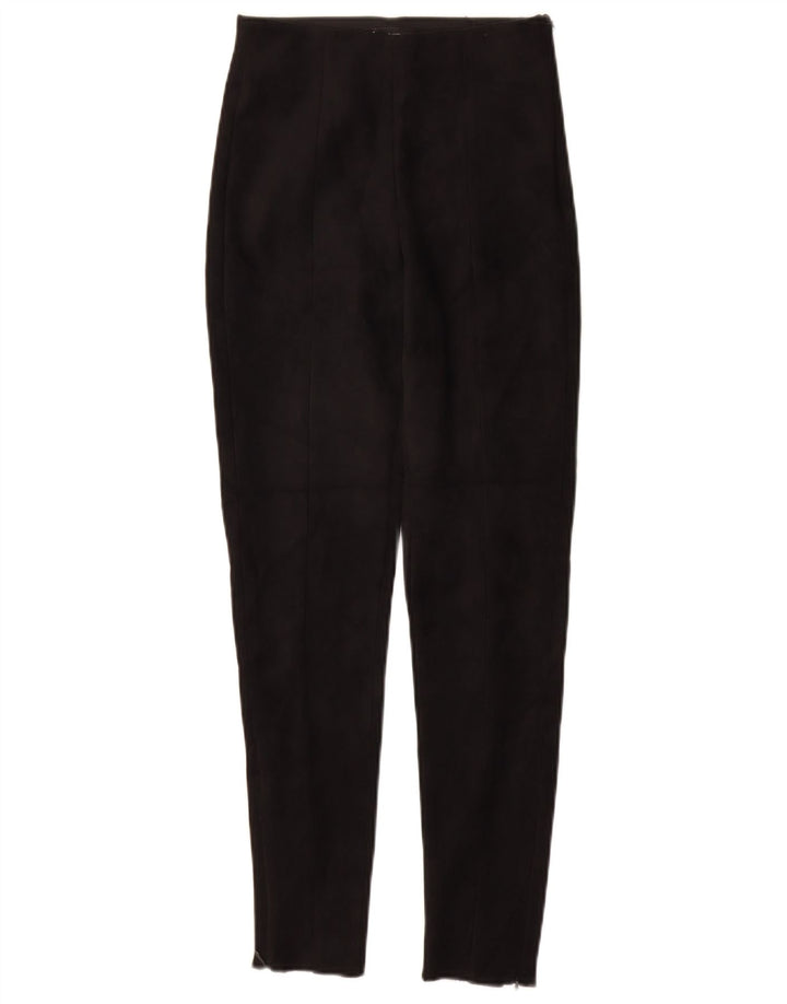 ZARA Skinny Casual Bukser til kvinder XS W24 L27 Sort