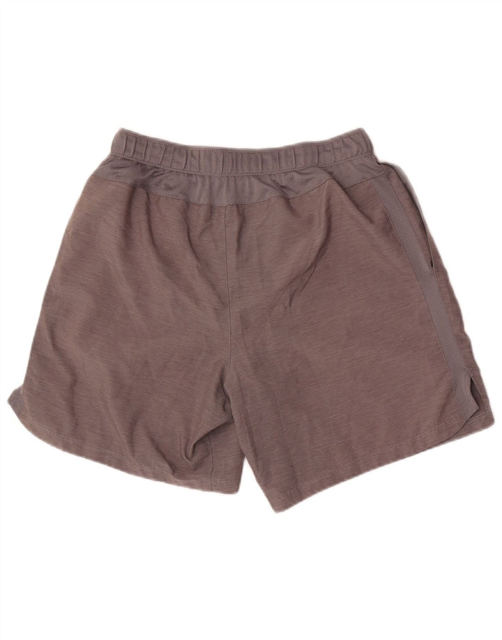 Nike Herre Dri Fit sportsshorts mellemgrå polyester