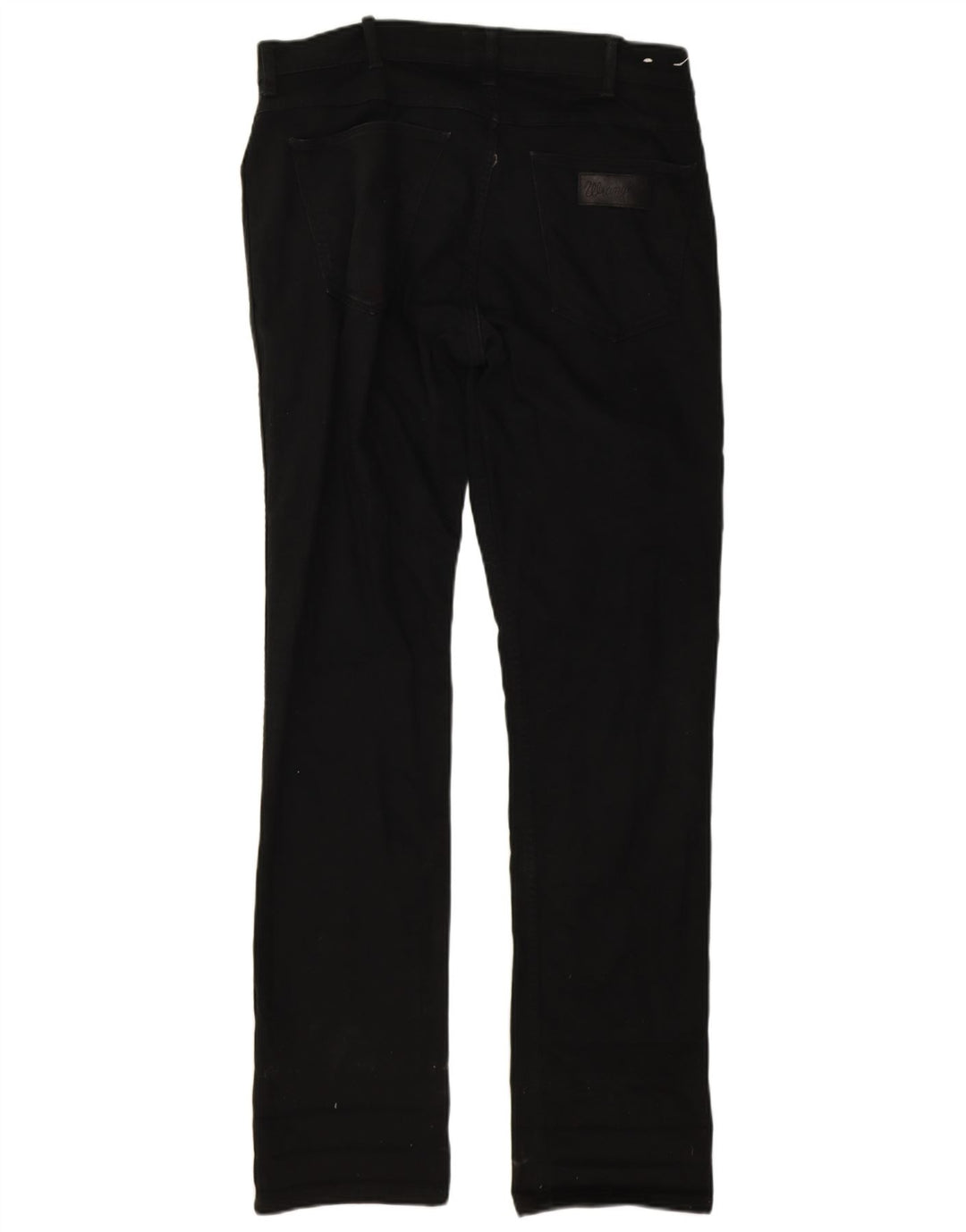 Wrangler Slim Jeans til mænd W32 L34 sort bomuld
