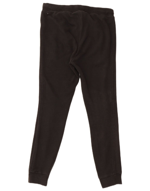 Adidas Dame træningsdragt Bukser Joggers UK 12 Medium Sort Bomuld