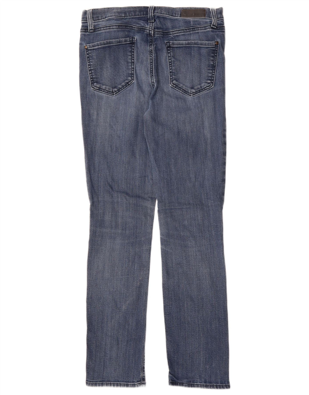 DKNY Dame Slim Jeans US 6 Medium W30 L30 Blå Bomuld