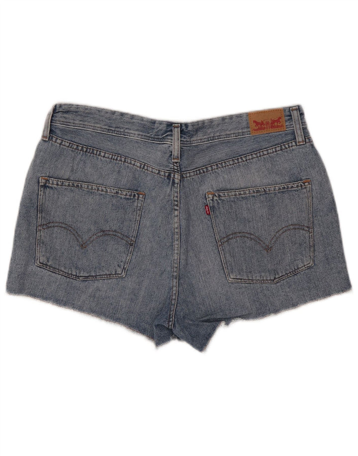 Levi's denimshorts til kvinder W32 store blå bomuld