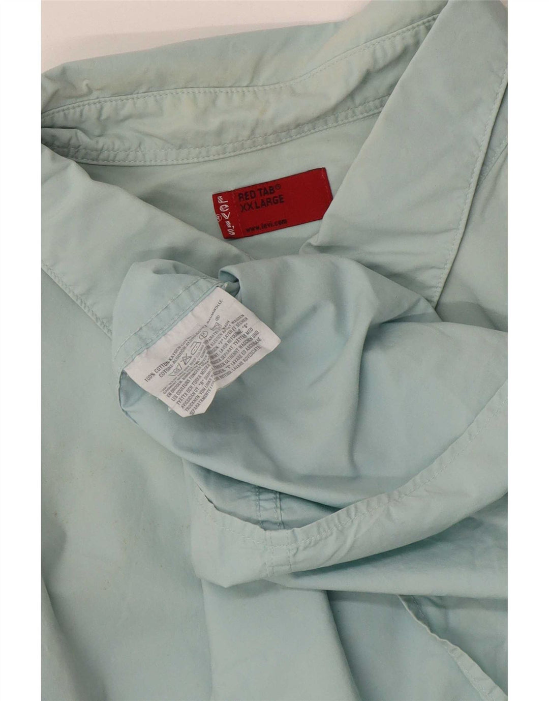Levi's herreskjorte 2XL blå bomuld
