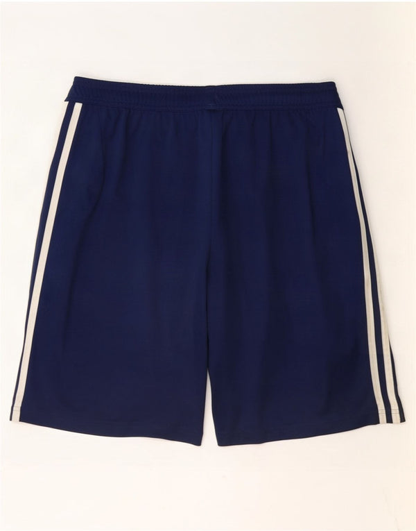 Adidas Mens Aeroready Sport Shorts Large Navy Blue Polyester