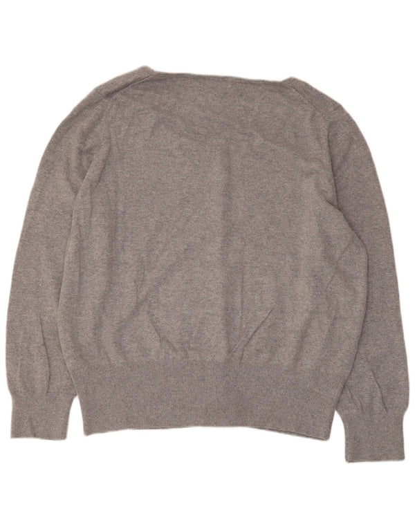 MARKS & SPENCER Dame cardigan sweater UK 26/28 5XL Grå Viscose