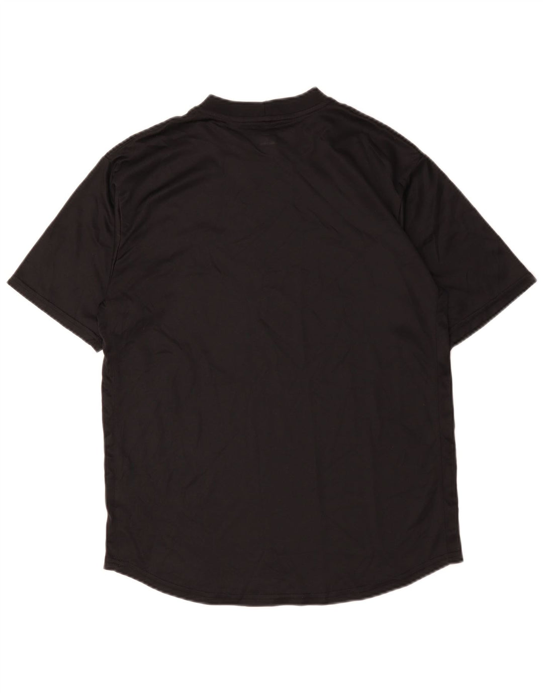 Nike Herre Dri Fit T-Shirt Top Medium Sort Polyester
