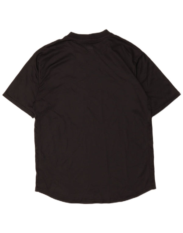 Nike Herre Dri Fit T-Shirt Top Medium Sort Polyester
