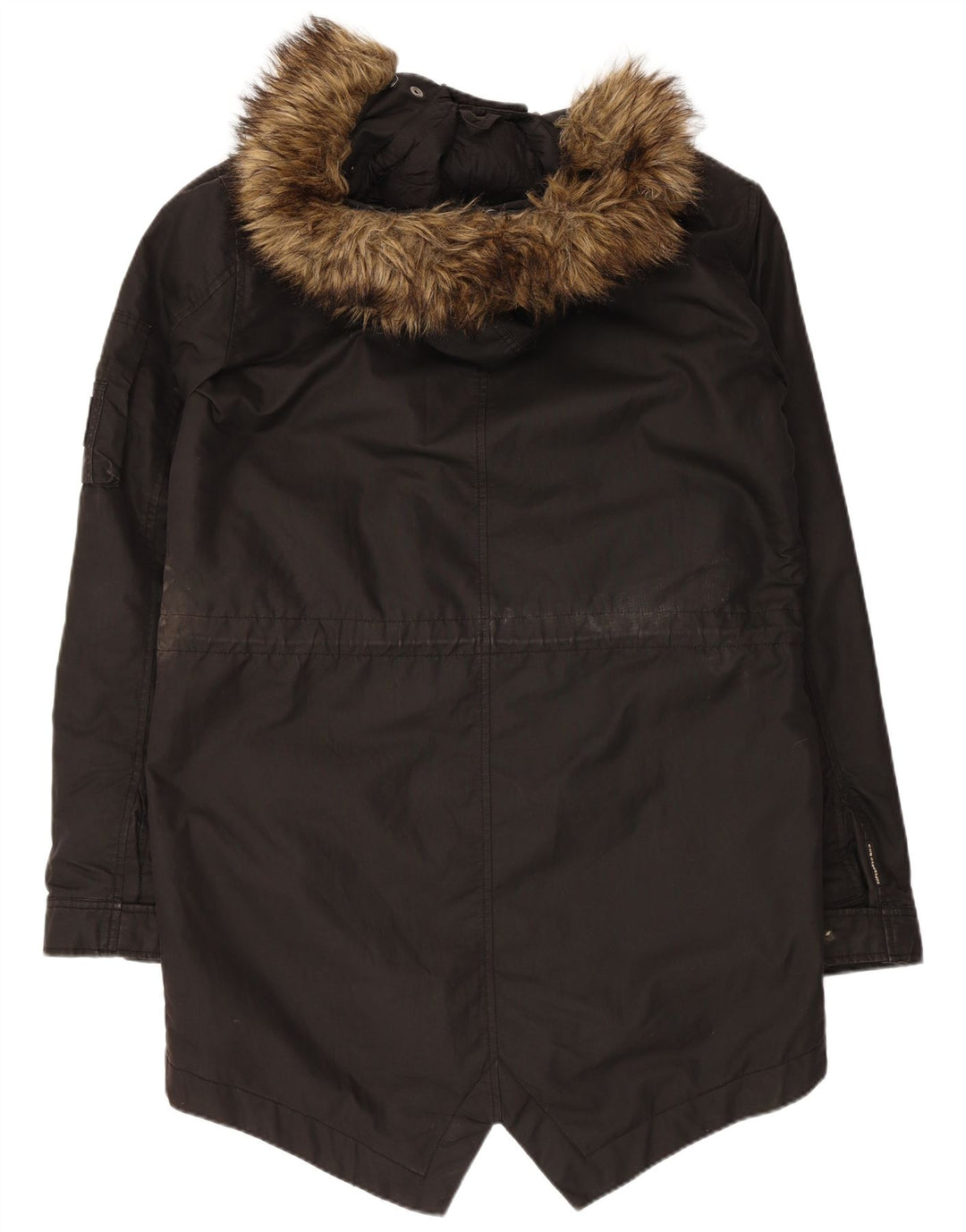 Superdry Parkajakke med hætte til mænd UK 38 Medium Khaki