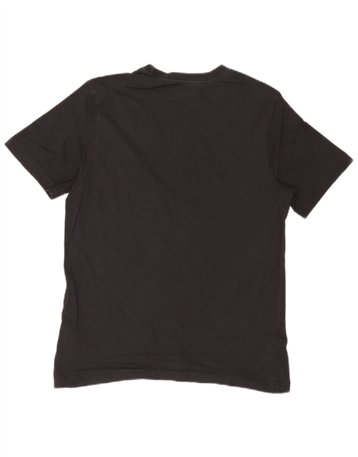 Nike Herre grafisk T-shirt Top Medium Sort Bomuld
