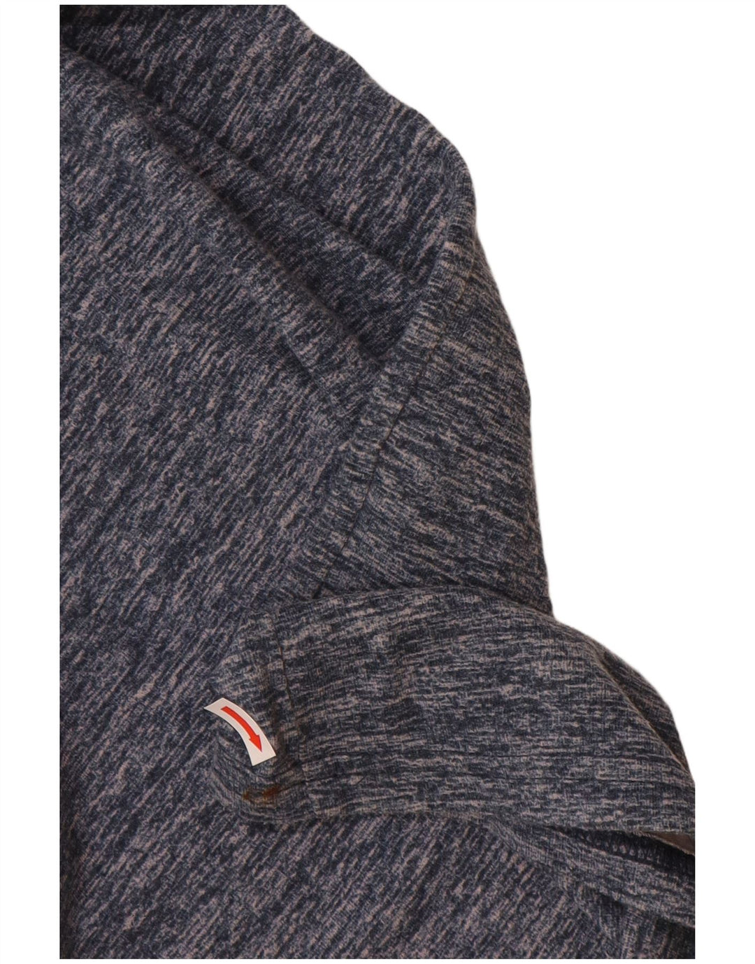 HOLLISTER Herre T-Shirt Top Lille Navyblå Flecked Bomuld