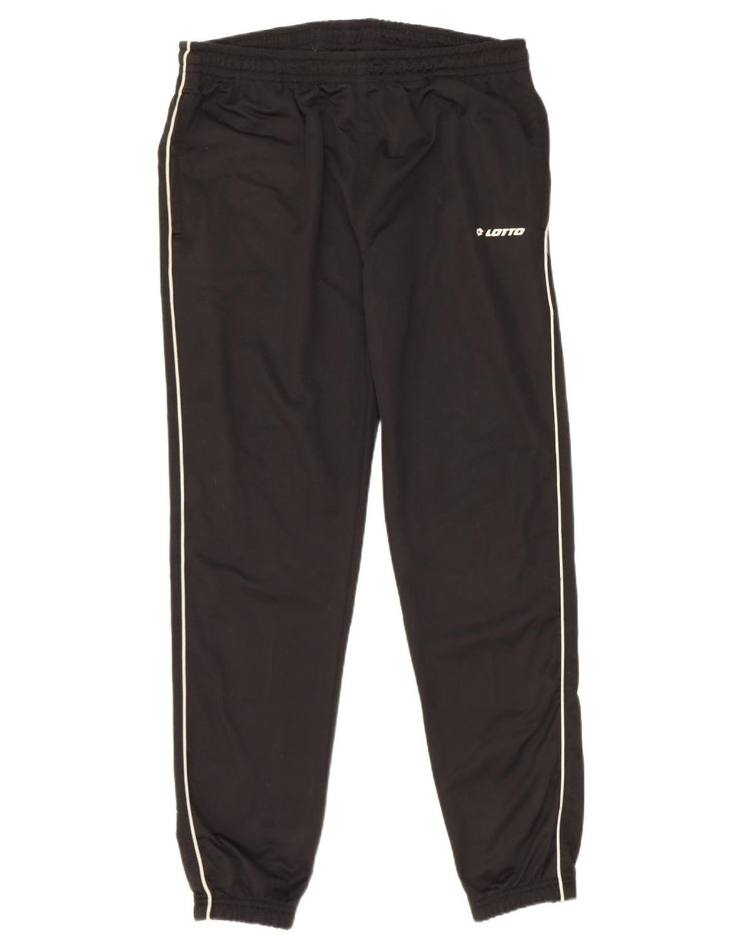 LOTTO Mens Tracksuit Trousers Joggers XL  Black Polyester