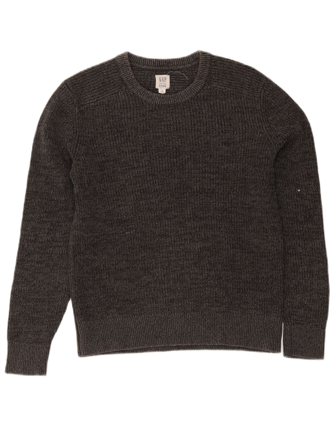 Gap Herre sweater med rund hals XS grå bomuld