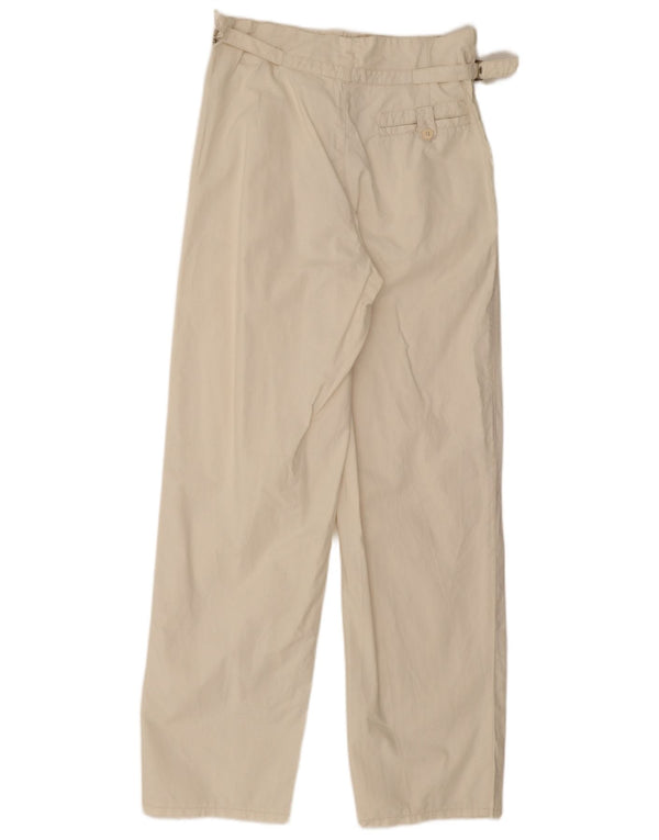 Swinger højtaljede Chinobukser IT 46 Large W28 L31 Off White