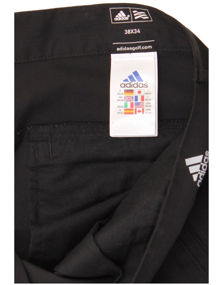 ADIDAS Herre Adizero Lige Chinobukser W38 L34 Sort Polyester