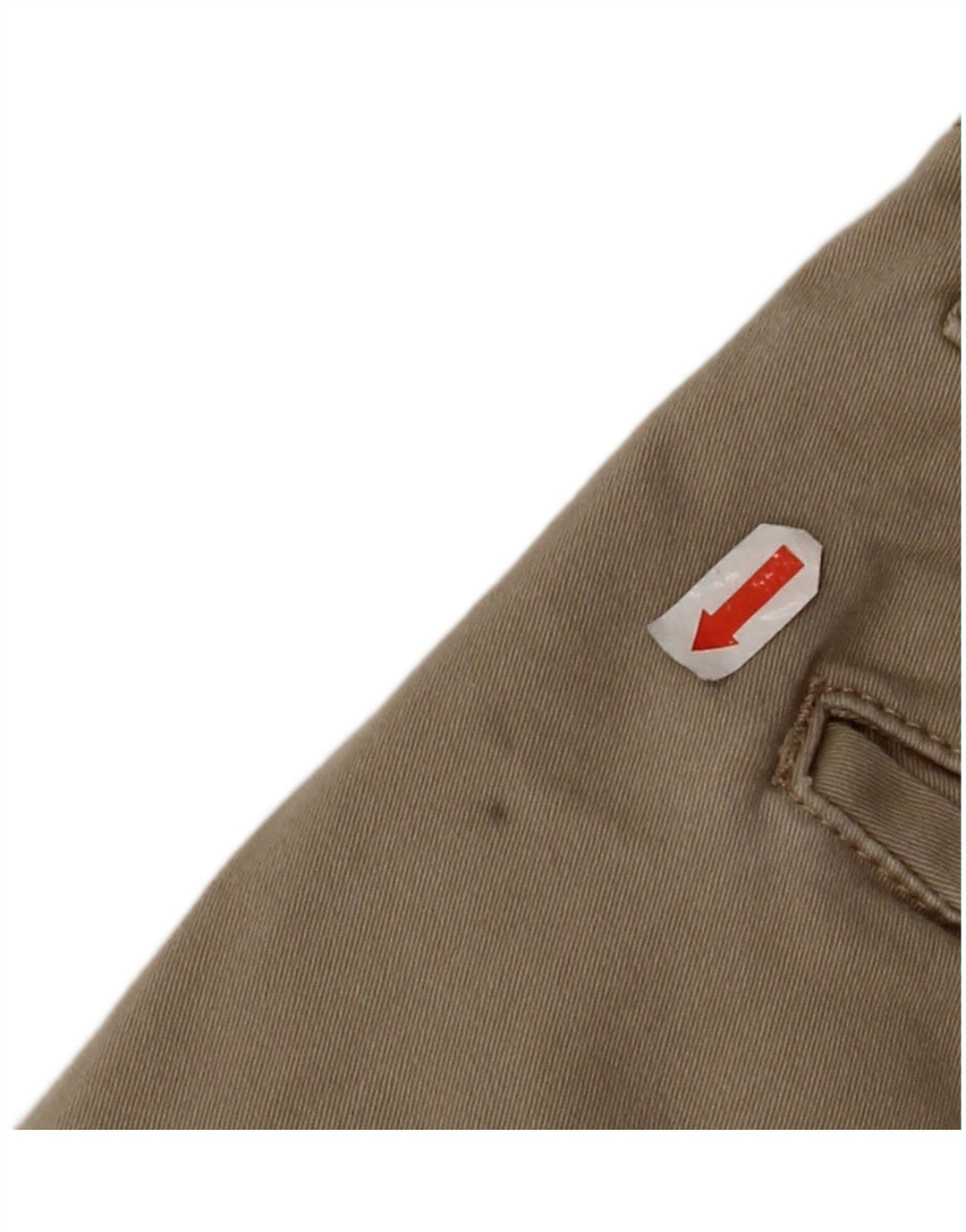 Harley Herre Chino Shorts W36 Stor Beige Bomuld