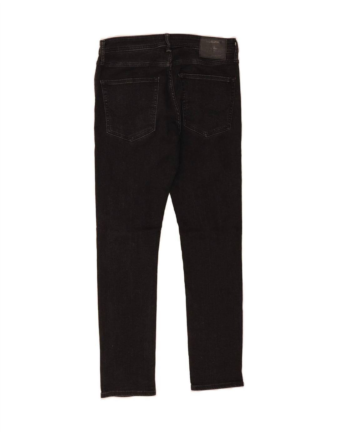 JACK & JONES Mens GLENN Slim Jeans W32 L32 Black Cotton Vintage Jack & Jones and Second-Hand Jack & Jones from Messina Hembry 