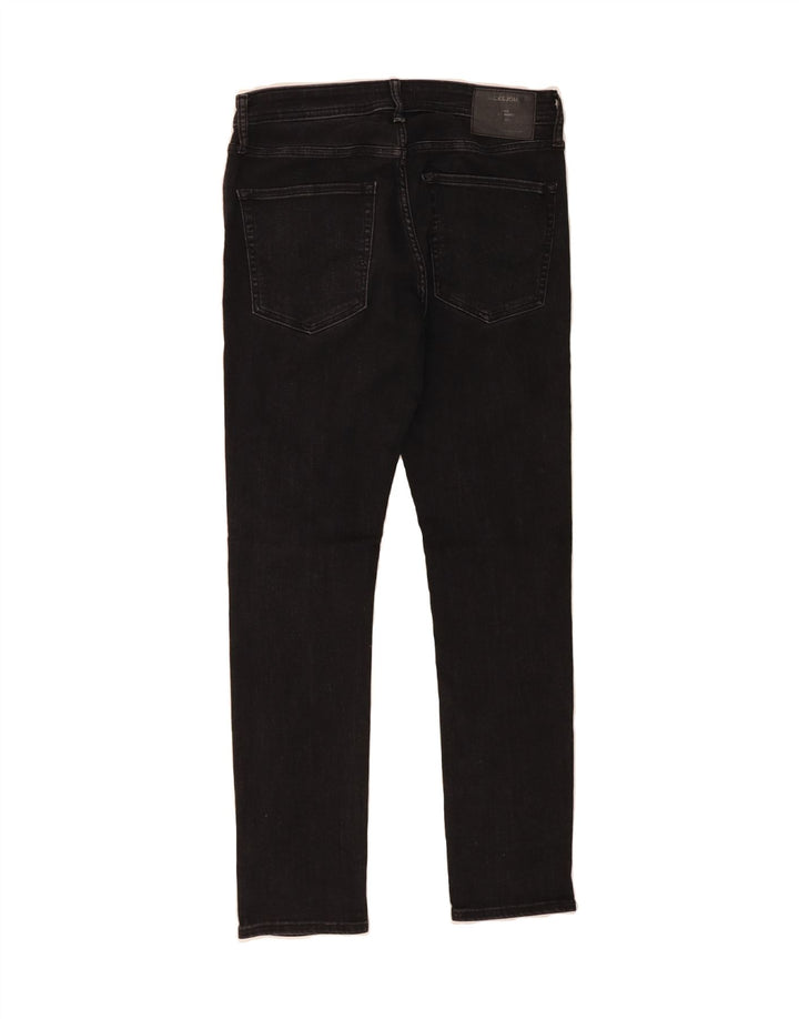 JACK & JONES Mens GLENN Slim Jeans W32 L32 Black Cotton Vintage Jack & Jones and Second-Hand Jack & Jones from Messina Hembry 