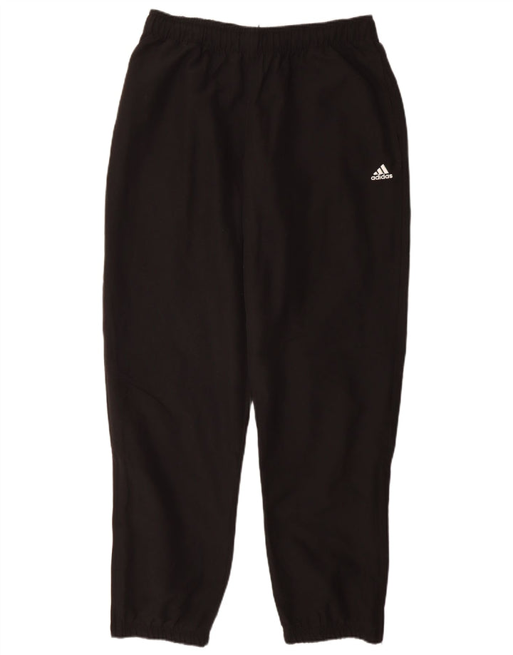 ADIDAS Mens Climalite Tracksuit Trousers Joggers Medium Black Polyester