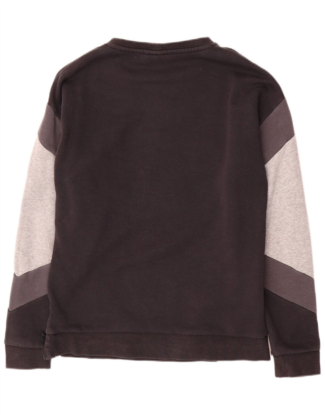 Nike grafisk sweatshirt til mænd, lille sort farveblok bomuld