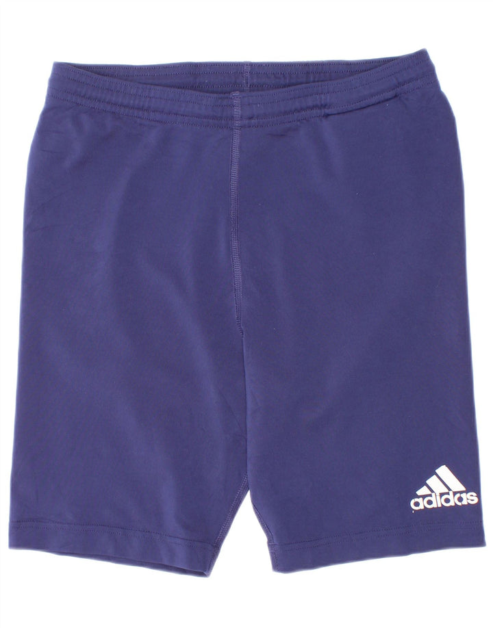 Adidas drenge sportsshorts 13-14 år marineblå polyester