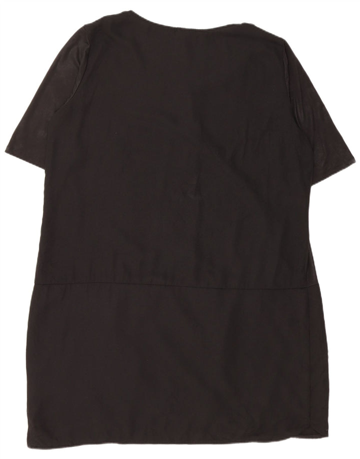 MOSSIMO Womens Shift Dress UK 20 2XL Sort Polyester