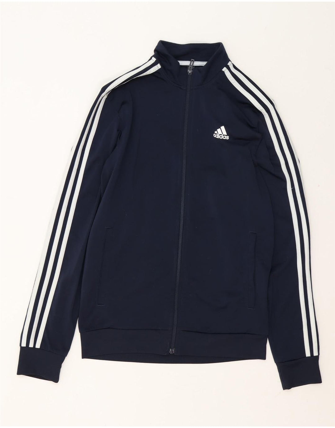 Adidas Træningsdragt til mænd, topjakke, lille marineblå polyester