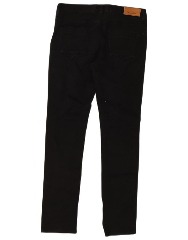 MASSIMO DUTTI Dame Skinny Jeans EU 40 Medium W30 L32 Sort