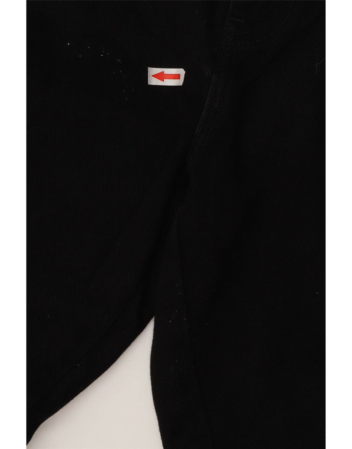 Wrangler Herre Regular Fit Straight Jeans W36 L32 Sort Bomuld