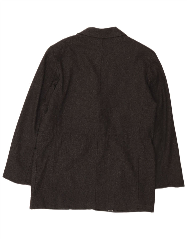 Penny Black Dame 3 Button Blazer Jacket IT 42 Medium Grey Uld