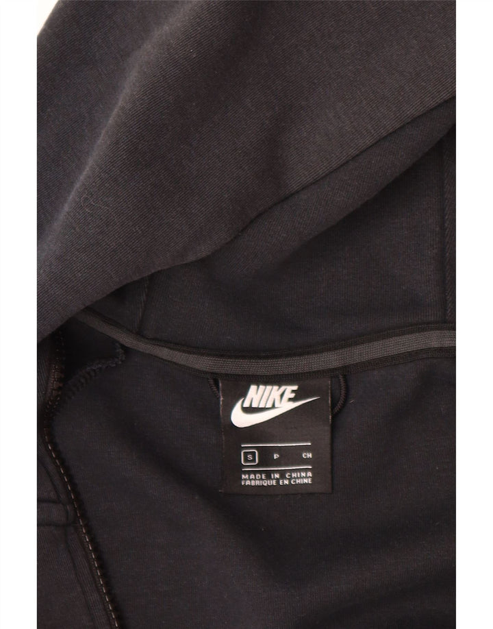 Nike Hættetrøje med lynlås til mænd, lille sort