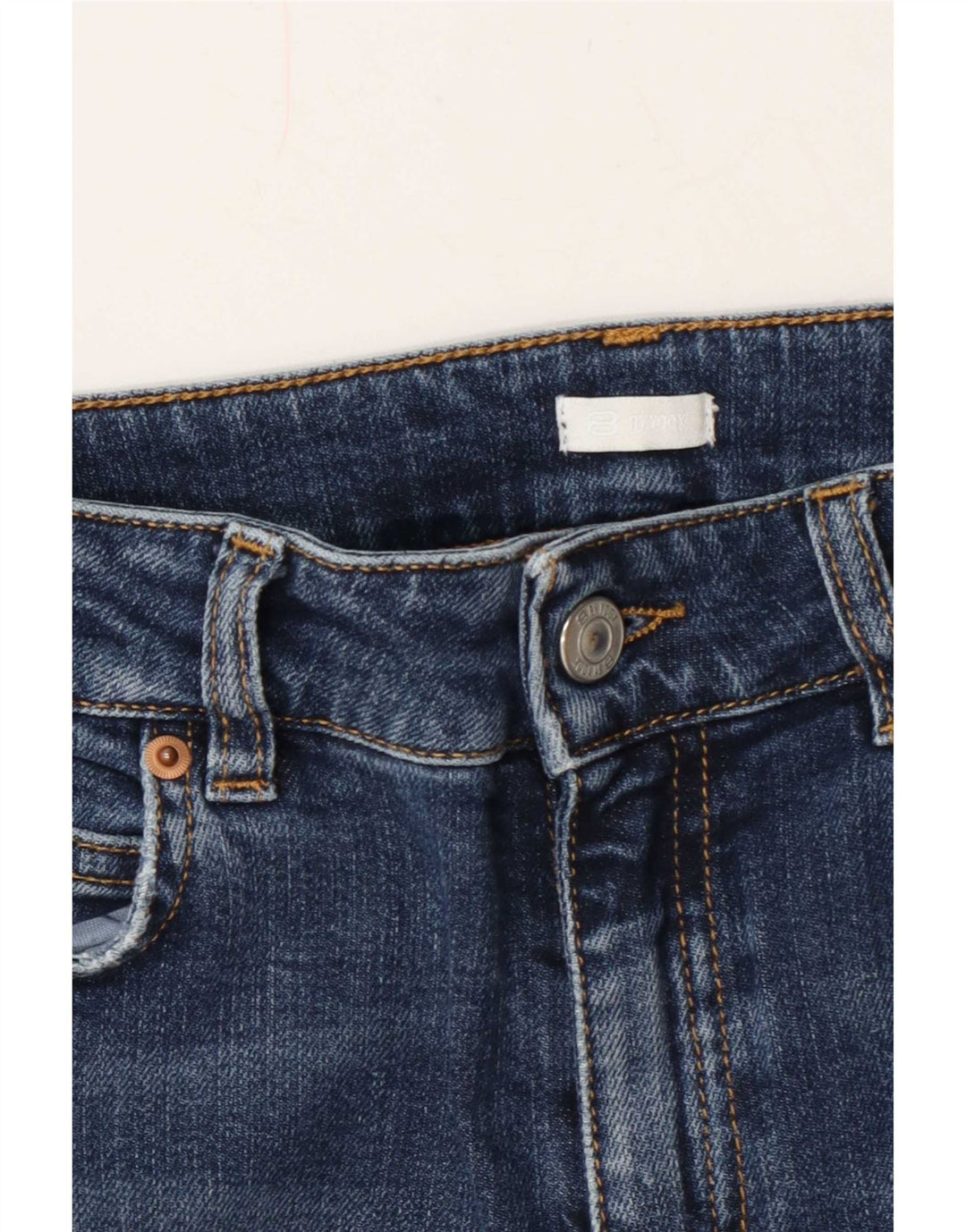 8 by Yoox Dame Bootcut Jeans W28 L32 Blå
