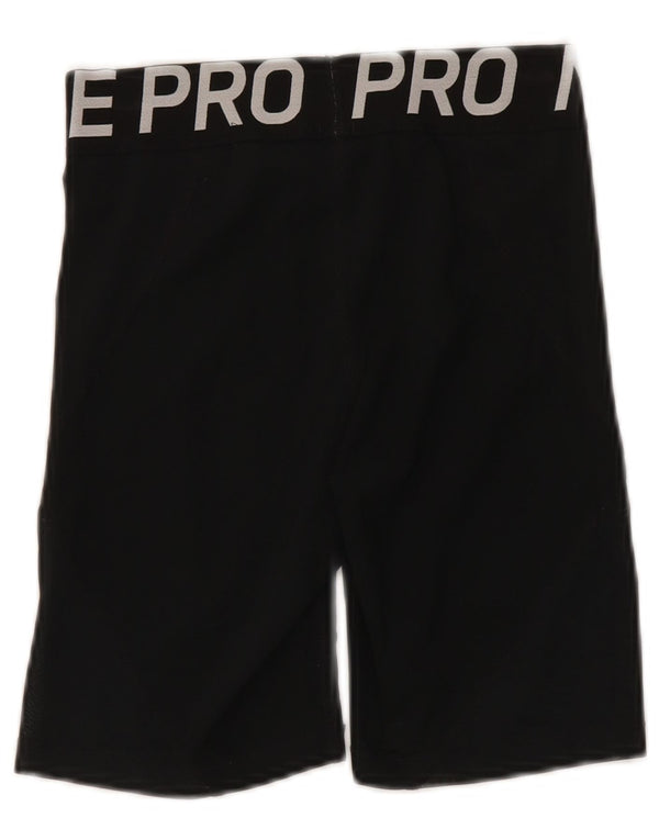Nike Dame Grafisk Slim Fit Sportshorts UK 10 Small Black Sports