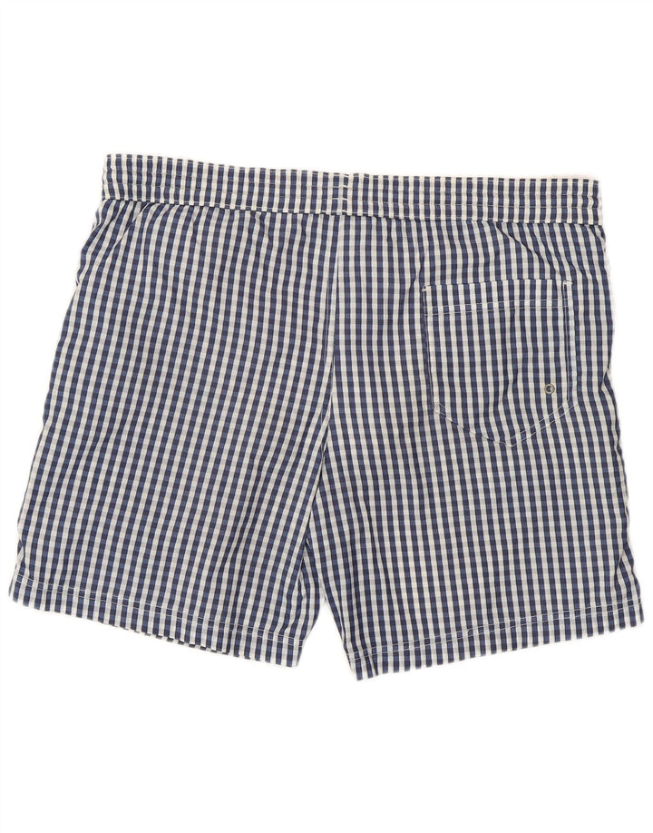 Dolce & Gabbana Badeshorts til mænd store blå ternet