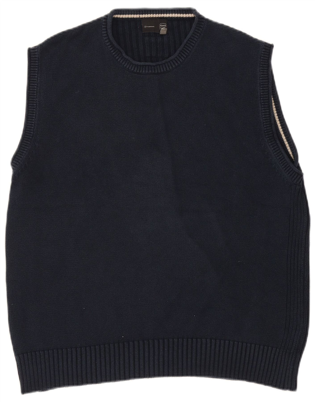 Gas Herrevest Tank Top 2XL Marineblå Bomuld
